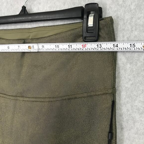 NYDJ Leggings Women Small Green Lift Tuck Sculpting Classic Basic Moss Norm Corp - Picture 12 of 16